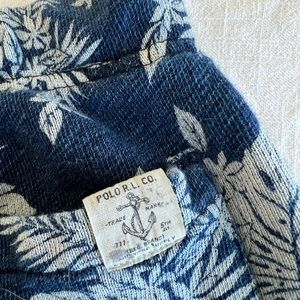 Polo Ralph Lauren Patterned Terry Cotton Shorts